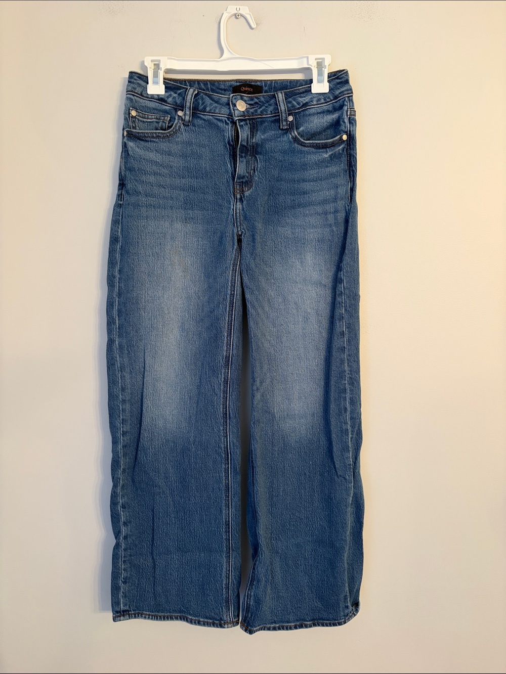 Quince Luna Stretch Relaxed Straight Jean Size 26